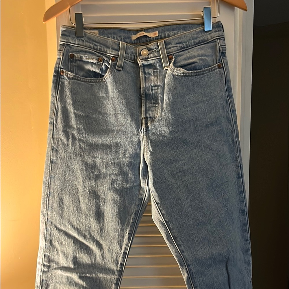 Light Blue Denim Jeans - Picture 3 of 4